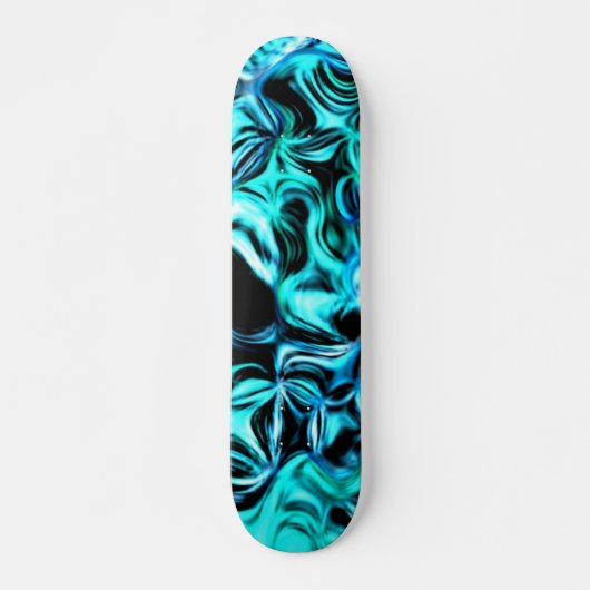 Aquamarine Skateboard (Vorne)