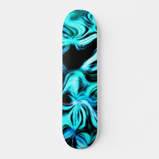 Aquamarine Skateboard (Vorne)