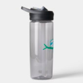 Aquamarine Sloth an einer Zweigstelle Trinkflasche (Rechts)