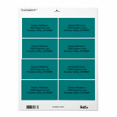 Aquamarine Solid Color (Vorne)