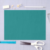 Aquamarine Solid Color Seidenpapier (Handwerk)