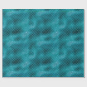 Aquamarine Sparkasse Geschenkpapier (Flach)