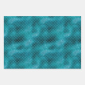 Aquamarine Sparkasse Geschenkpapier Set (Vorderseite 2)