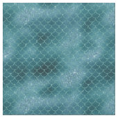 Aquamarine Sparkasse Stoff (Nahaufnahme)