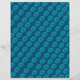 Aquamarine Spiralen Hintergrundpapier