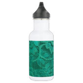 Aquamarine Spitze Edelstahlflasche (Rechts)