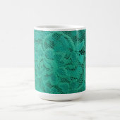 Aquamarine Spitze Kaffeetasse (Mittel)