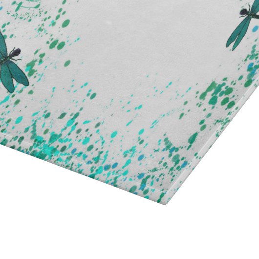 Aquamarine Staffel Schneidebrett (Ecke)