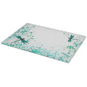 Aquamarine Staffel Schneidebrett (Ecke)