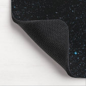 Aquamarine Sterne Mousepad (Ecke)