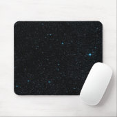 Aquamarine Sterne Mousepad (Mit Mouse)