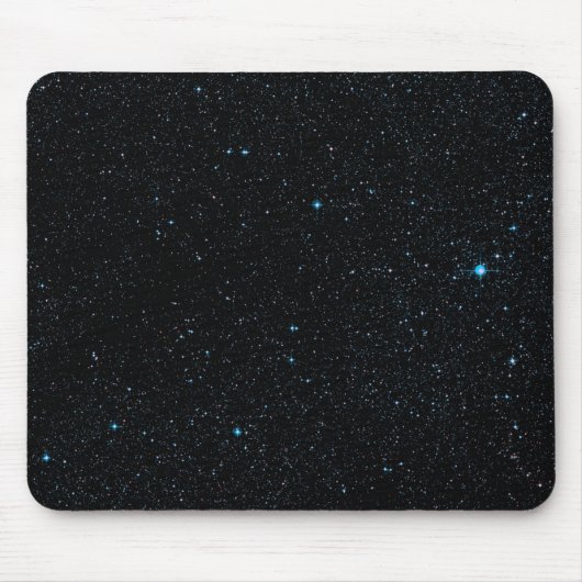 Aquamarine Sterne Mousepad (Vorne)