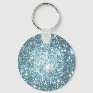 Aquamarine Sterne Schlüsselanhänger