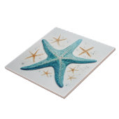 Aquamarine Sternenfarben Fliese (Seite)