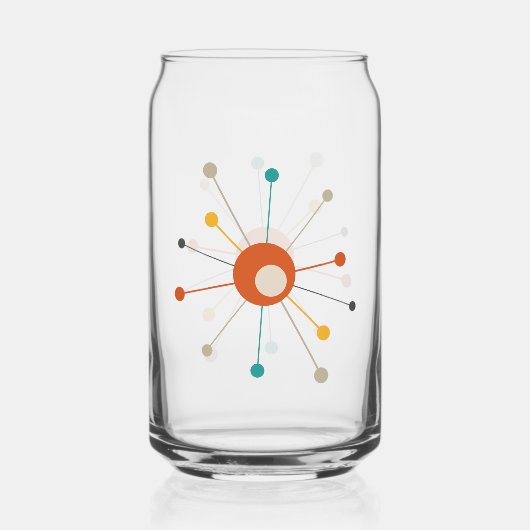 Aquamarine Sternexplosion aus dem Mittelalter Dosenglas (Vorderseite)