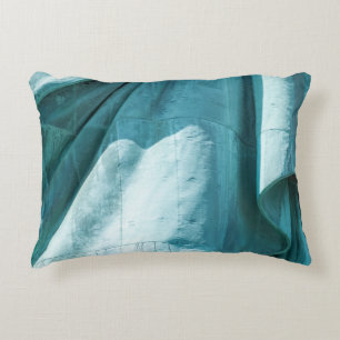Aquamarine Stoffbedeckung Dekokissen