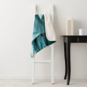 Aquamarine Stoffbedeckung Sherpadecke (Beispiel)