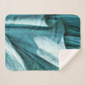 Aquamarine Stoffbedeckung Sherpadecke (Vorderseite (Horizontal))