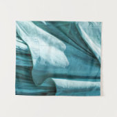 Aquamarine Stoffbedeckung Wandteppich (Vorderseite (Horizontal))