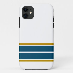 Aquamarine Streifen auf der Unterseite des Fun Oce Case-Mate iPhone Hülle