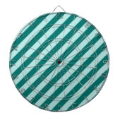Aquamarine Streifen Dartscheibe (vorne)