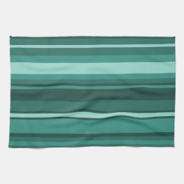 Aquamarine Streifen Handtuch