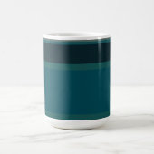 Aquamarine Streifen Kaffeetasse (Mittel)