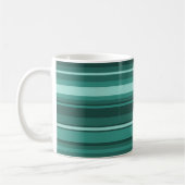 Aquamarine Streifen Kaffeetasse (Links)