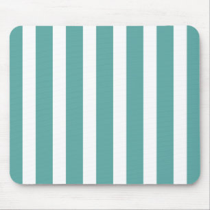 Aquamarine Streifen Mousepad