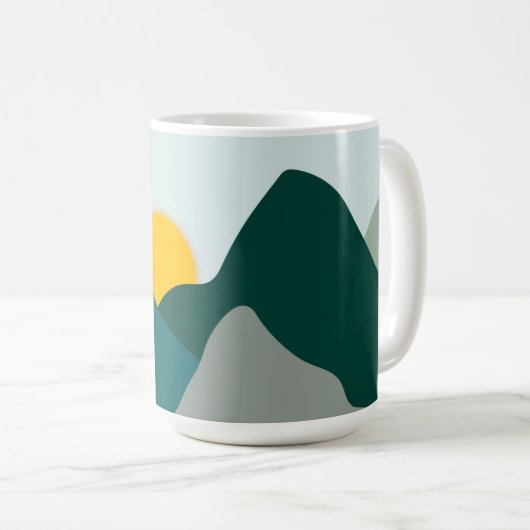 Aquamarine Tasse Boho (VorderseiteRechts)