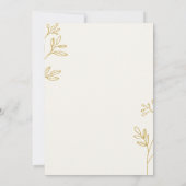 Aquamarine Taufe Einladung (Rückseite)