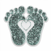 Aquamarine Therapie mit Fütterungs-Baby Heart Refl Aufkleber (Vorderseite)