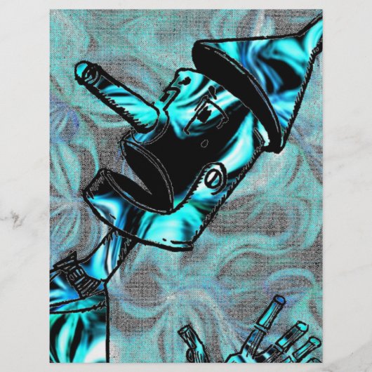 Aquamarine Tin Man Flyer (Vorne)