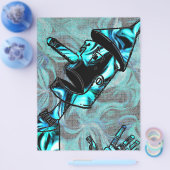 Aquamarine Tin Man Flyer (Einzeln)