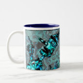 Aquamarine Tin Man Tasse (Links)