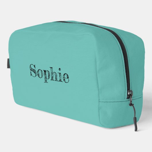 Aquamarine Toilettenbeutel Waschbeutel (Rechte Ecke)