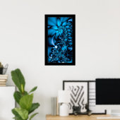 Aquamarine Träume Poster (Heimbüro)