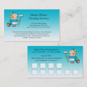 Aquamarine Treuekarte (Vorne/Hinten)