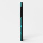 Aquamarine Tropfen Case-Mate iPhone Hülle (Hinten/Links)