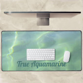 Aquamarine Tropical Sinkisswasser Fotografie Schreibtischunterlage