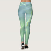 Aquamarine Tropical Water Chic Leggings (Rückseite)