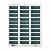 Aquamarine Tulle Textur (Vorne)