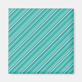 Aquamarine türkisfarbene Zierspieße Magnet (Vorne)