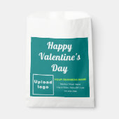 Aquamarine Umweltname: Valentine; Papiertüte Geschenktütchen (Vorderseite)