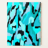 Aquamarine und Abstrakte Schwarzweißdrucke Planer (Rückseite)