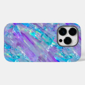 Aquamarine und Amethyst Crystal Case-Mate iPhone Hülle (Rückseite (Horizontal))