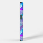 Aquamarine und Amethyst Crystal Case-Mate iPhone Hülle (Rückseite / Rechts)