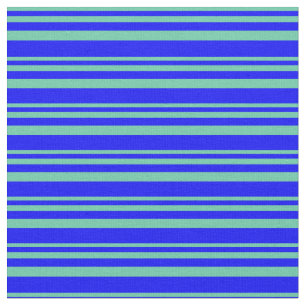 Aquamarine und blaue Farbmuster Stoff