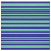 Aquamarine und Blaue Linien Stoff (Muster)