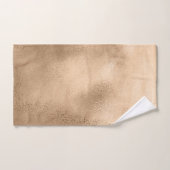 Aquamarine und braune Shimmer-Gestaltung Mit Monog Badhandtuch Set (Handtuch)